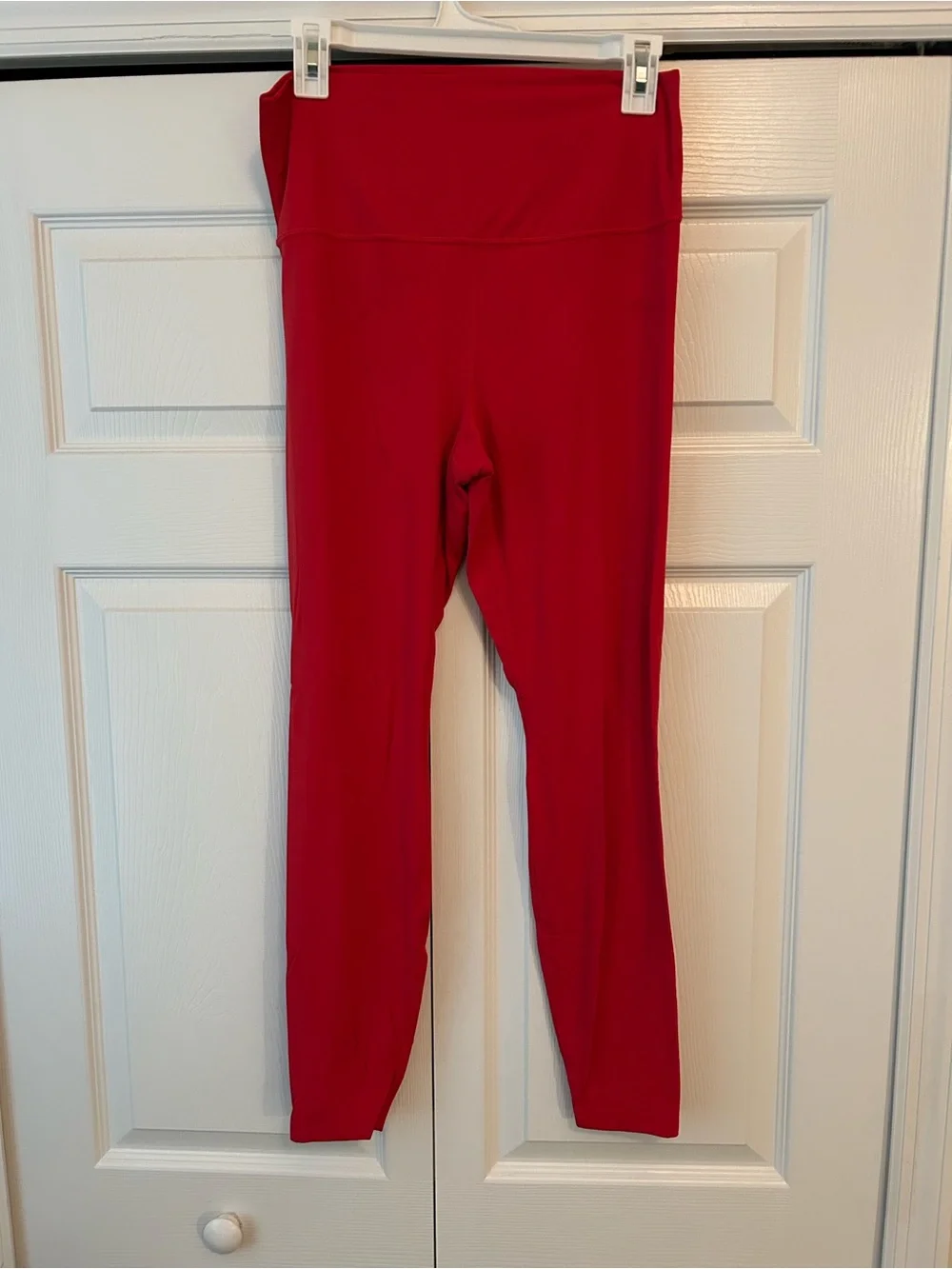 all in motion Bright Red High-Rise Leggings
